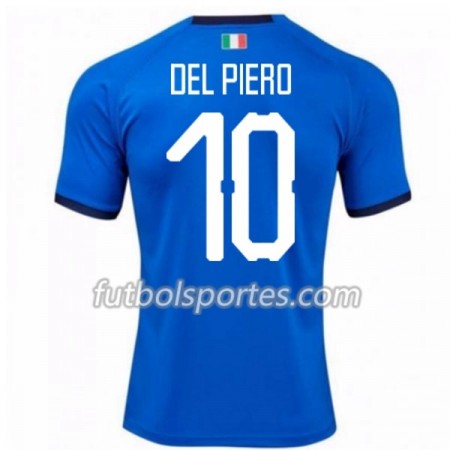 Camisetas Italia Del Piero 10 Primera Equipacion 2018